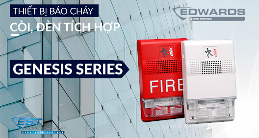Còi đèn tích hợp GENESIS SERIES Báo cháy Edwards EST