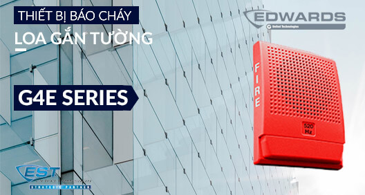 Loa gắn tường G4E Series Báo cháy Edwards
