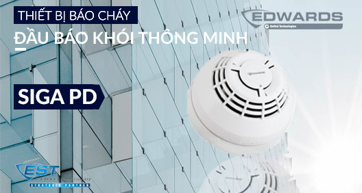 Đầu báo khói thông mình SIGA PD - Edwards UTC
