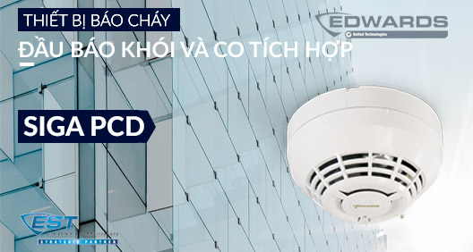 Đầu báo khói và CO tích hợp SIGA PCD